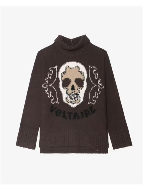 BLEEZA ZADIG&VOLTAIRE | KWSW02825213 DARK CHOCOLATE